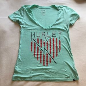 Graphic Tee - Hurley V-Neck